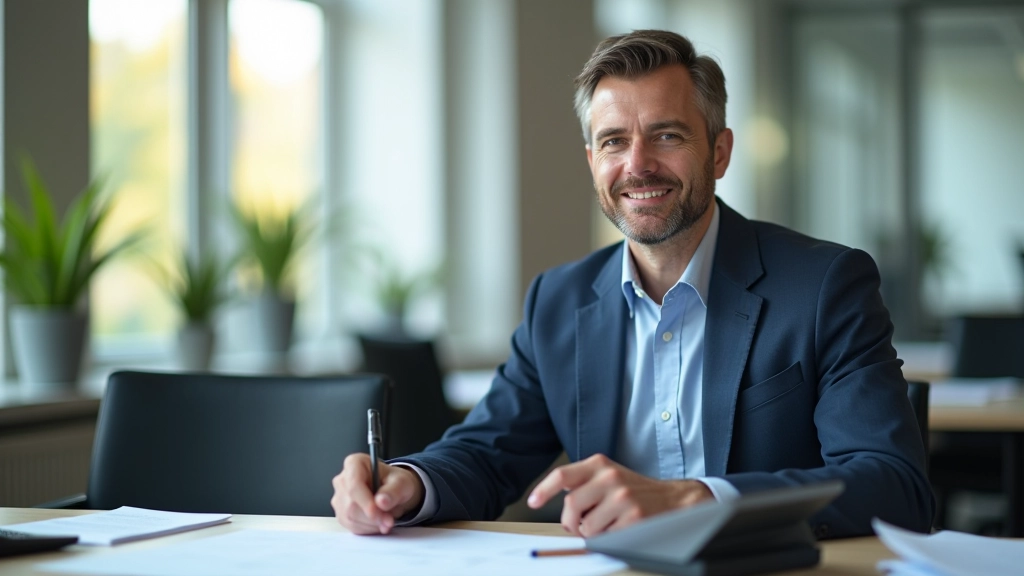 Finanzielle Planung mit Notgroschen und Liquiditätsreserve auf einem Schreibtisch